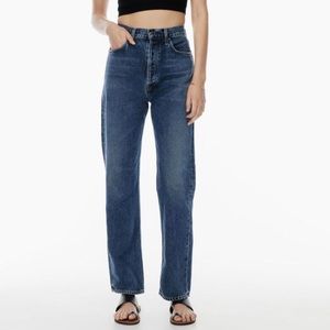 Agolde mid rise loose fit jean!!!